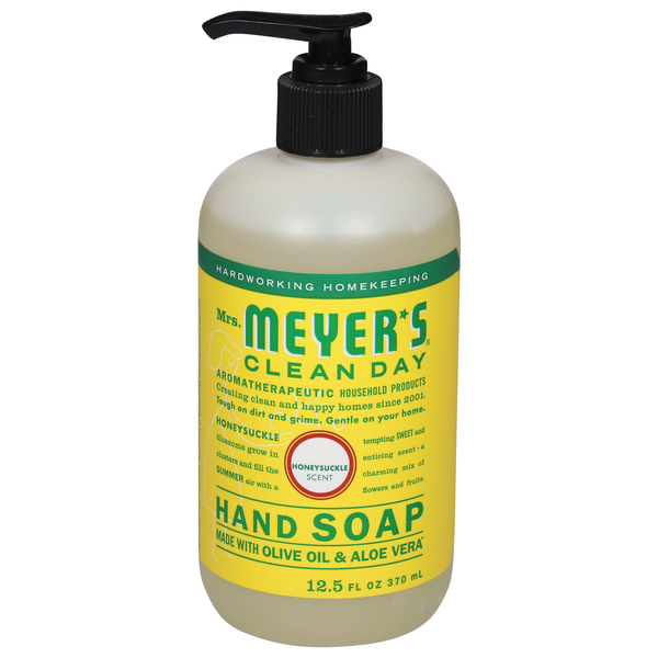 Mrs. Meyer's Clean Day Honeysuckle Liquid Hand Soap Pump