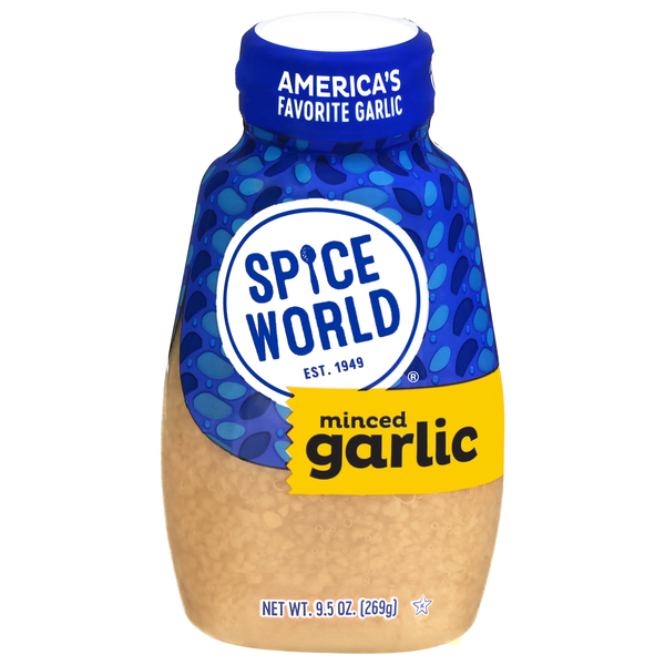 Spice World Minced Garlic Squeeze
