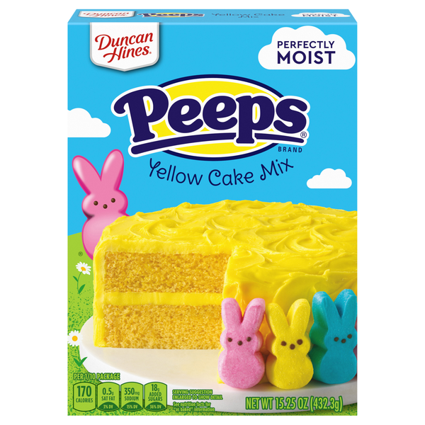 Duncan Hines PEEPS Yellow Cake Mix