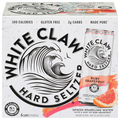 White Claw Ruby Grapefruit Hard Seltzer - 6 pk