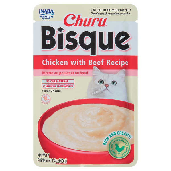 Save On Inaba Churu Bisque Wet Cat Food Complement Chicken With Beef save-on-inaba-churu-bisque-wet-cat-food-complement-chicken-with-beef