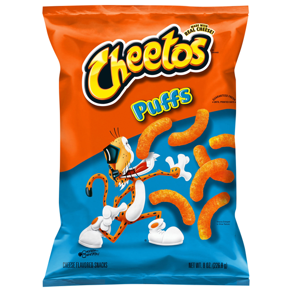 Cheetos Cheese Flavored Snacks Puffs