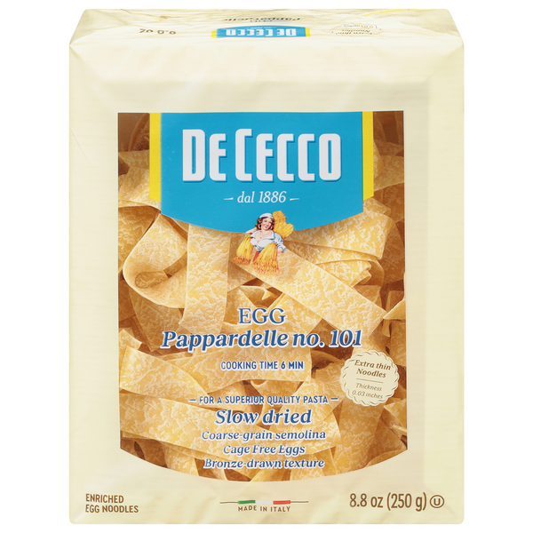 Save on De Cecco Egg Pappardelle Pasta No. 101 Order Online Delivery