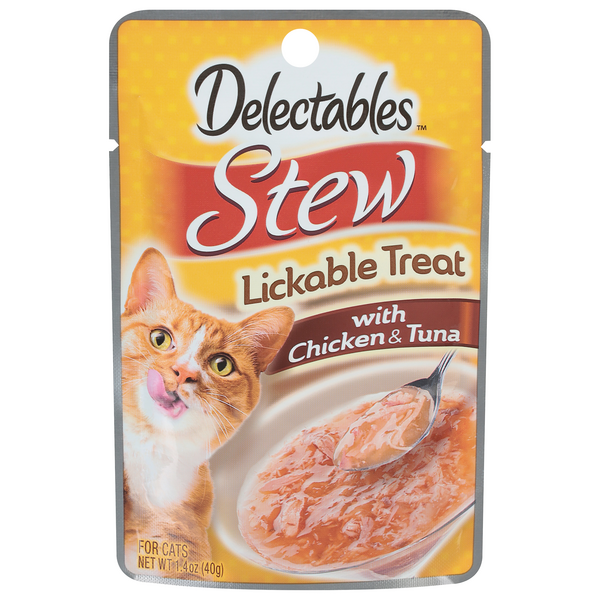 Delectables Stew Chicken & Tuna Lickable Cat Treat