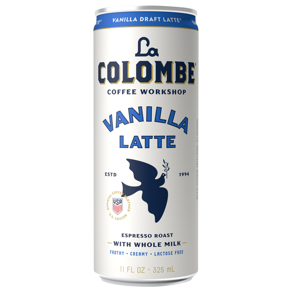 La Colombe Vanilla Draft Latte Coffee Beverage