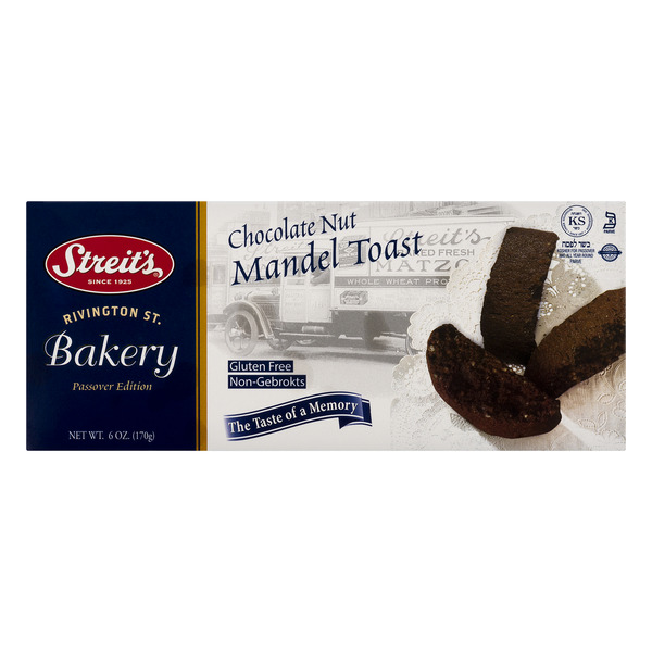 Streit's Chocolate Nut Mandel Toast