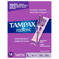 Tampax Radiant Unscented Light Tampons