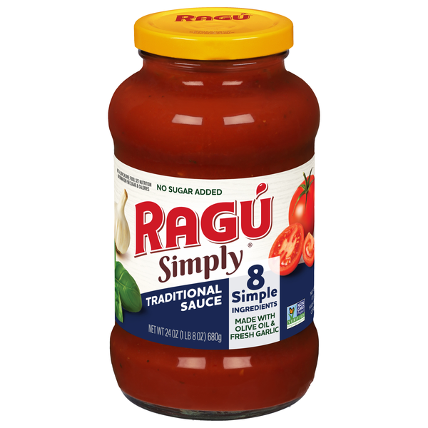 RAGU Simply No Sugar Added Traditional Pasta Sauce