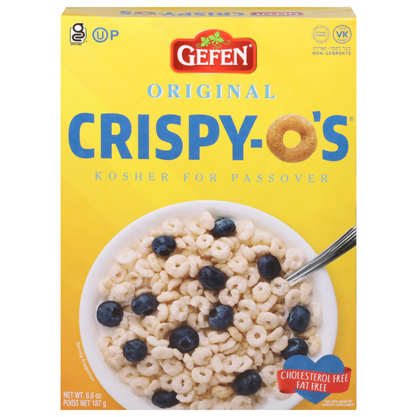 Gefen Crispy-O's Original Cereal Kosher For Passover