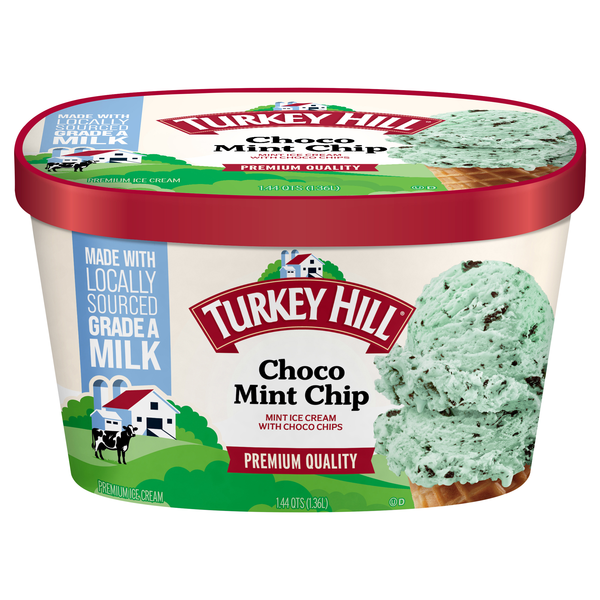 Turkey Hill Choco Mint Chip Ice Cream