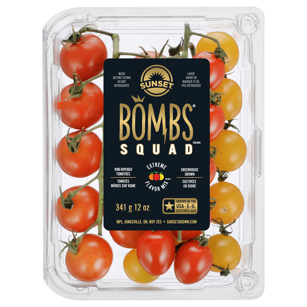 Sunset Bombs Squad Vine-Ripened Tomatoes