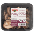 Hannaford Washed & Sliced Baby Bella Fresh Mushrooms