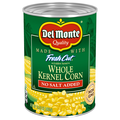 Del Monte No Salt Added Golden Sweet Whole Kernel Corn