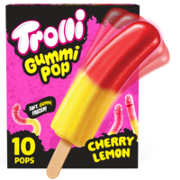 Trolli Cherry Lemon Gummi Pops - 10 ct Frozen | Food Lion