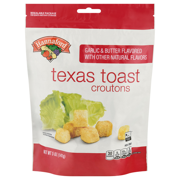 Hannaford Garlic Butter Flavored Croutons
