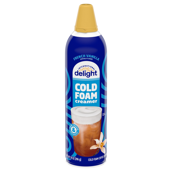 International Delight French Vanilla Flavored Cold Foam Coffee Creamer