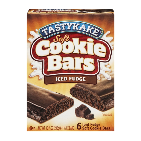 Save on Tastykake Soft Cookie Bars Iced Fudge 6 ct Order Online