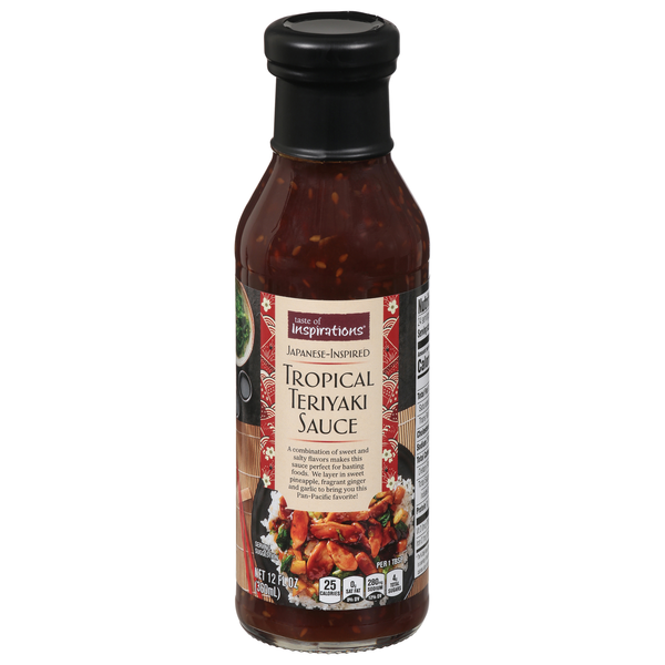 Taste of Inspirations Japanese-Inspired Tropical Teriyaki Sauce