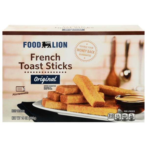 Food Lion Original French Toast Sticks Frozen