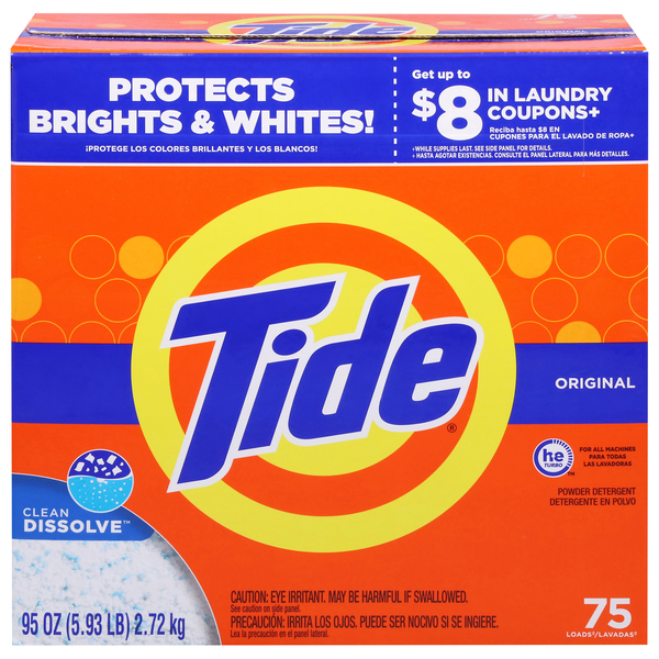 Tide Original Laundry Detergent Powder