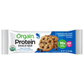 Orgain Organic Vegan Chocolate Chip Cookie Dough 10g Protein Snack Bar