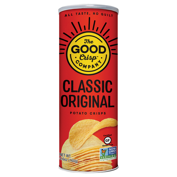 The Good Crisp Company Gluten Free Classic Original Potato Crisps Chips
