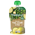 Happy Baby Organics 2 Baby Food Pears Zucchini & Peas