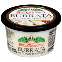 BelGioioso Burrata Cheese with Black Truffles