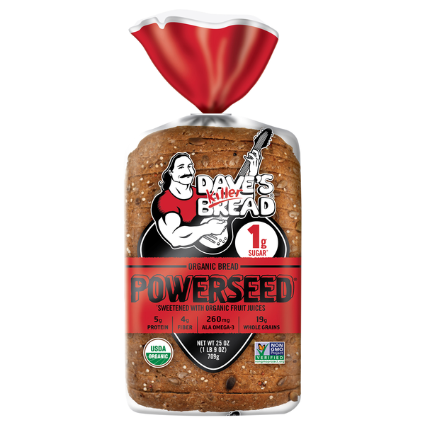 Dave's Killer Bread Organic Powerseed Whole Grain Sliced Bread