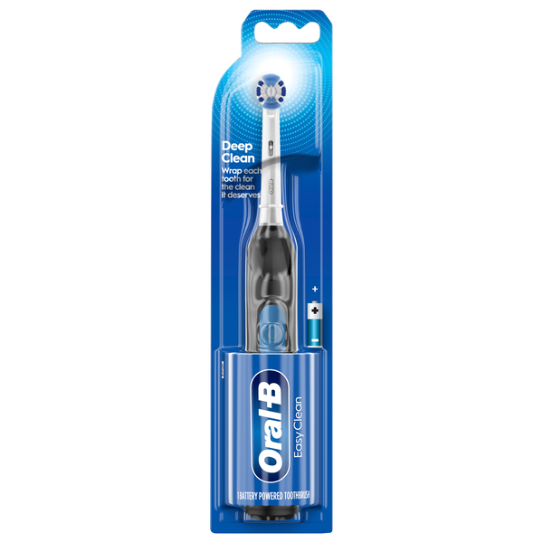 Oral-B Easy Clean Battery Powered Toothbrush Black