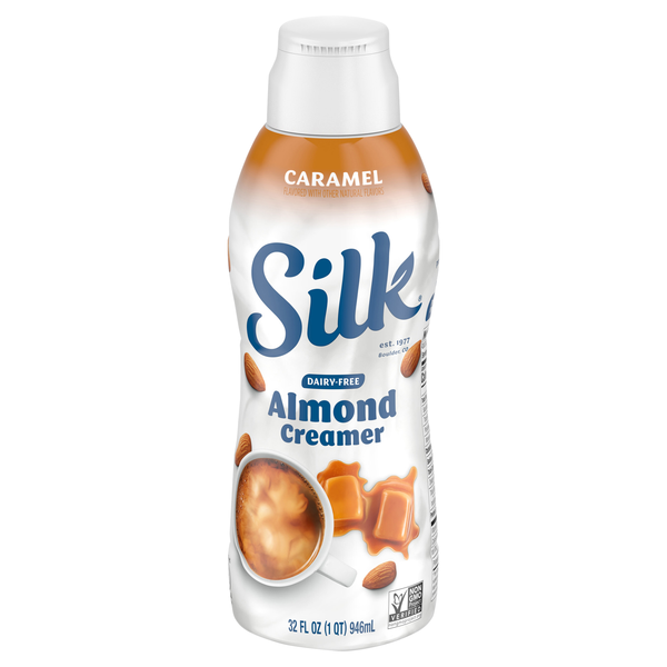 Silk Dairy Free Caramel Flavored Almondmilk Coffee Creamer