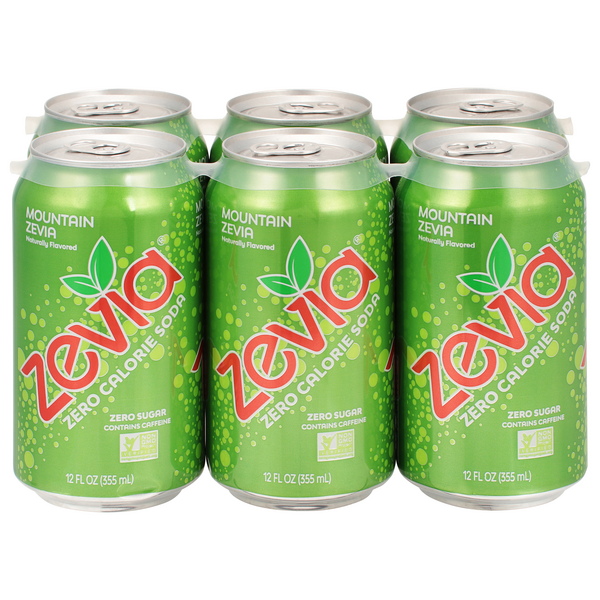Save on Zevia Zero Calorie Mountain Zevia Soda 6 pk Order Online