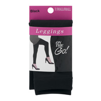 Leggings On the Go! Black X Small/Small