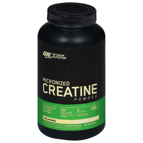 Optimum Nutrition Micronized Unflavored Creatine Powder