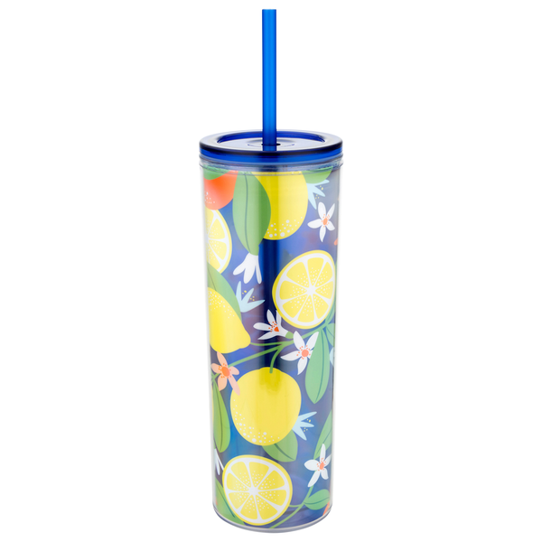 Smart Living Summer Tumbler Lemons