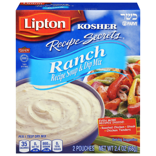 Lipton Recipe Secrets Kosher Ranch Soup & Dip Mix - 2 ct