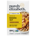 Purely Elizabeth Gluten Free Banana Nut Superfood Oatmeal w/Fiber - 6 ct