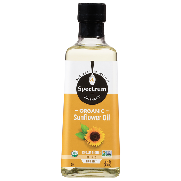 Spectrum Organic Refined Sunflower Oil