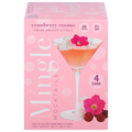 Mingle Mocktails Cranberry Cosmo - 4 pk