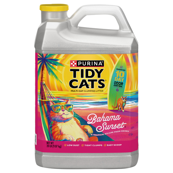 Tidy Cats Clumping Bahama Sunset Low Dust Multi-Cat Litter