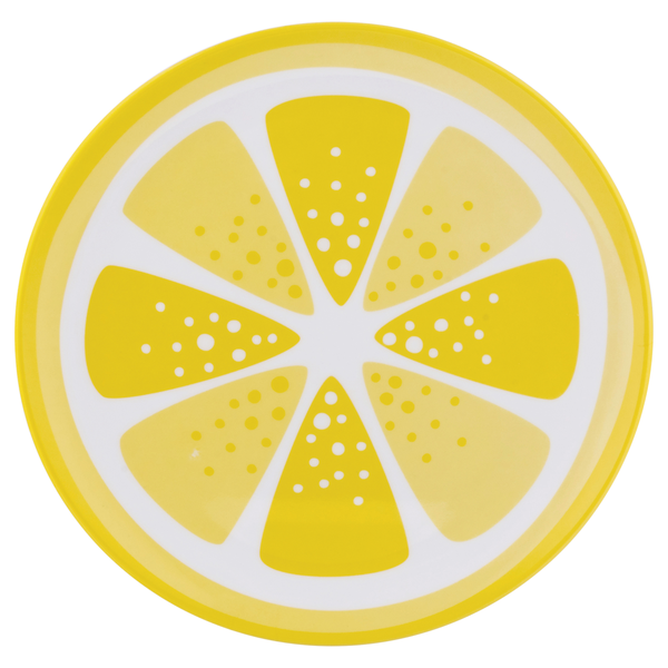 Smart Living Summer Salad Plate Lemon Slice