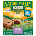 Nature Valley Kids Soft Baked Chocolate Chip Cookie Bars - 5 ct