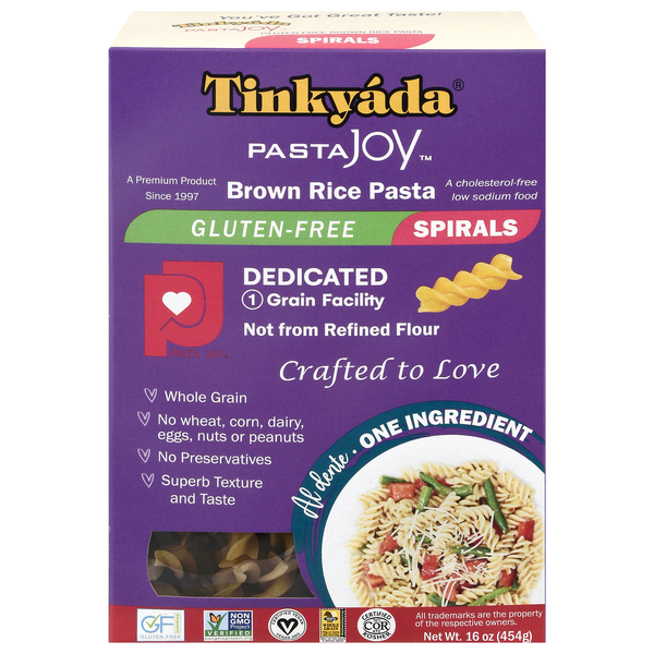 Tinkyada Gluten & Wheat Free Spirals Brown Rice Pasta