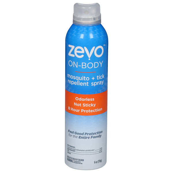 Save on Zevo OnBody Mosquito + Tick Repellent Spray Order Online