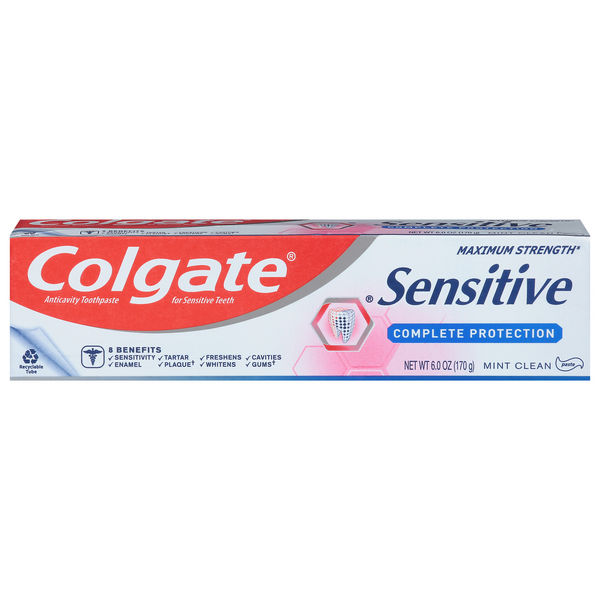 Colgate Sensitive Multiprotection Toothpaste Maximum Strength