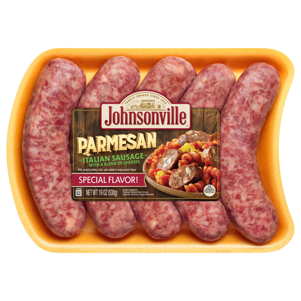 Johnsonville Parmesan Italian Sausage - 5 ct