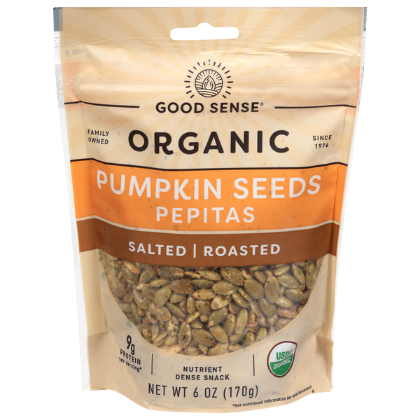 Good Sense Pumpkin Seeds Roasted & Salted Organic