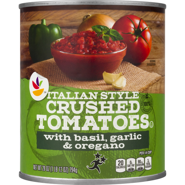 Our Brand Italian Style Crushed Tomatoes with Basil Garlic & Oregano