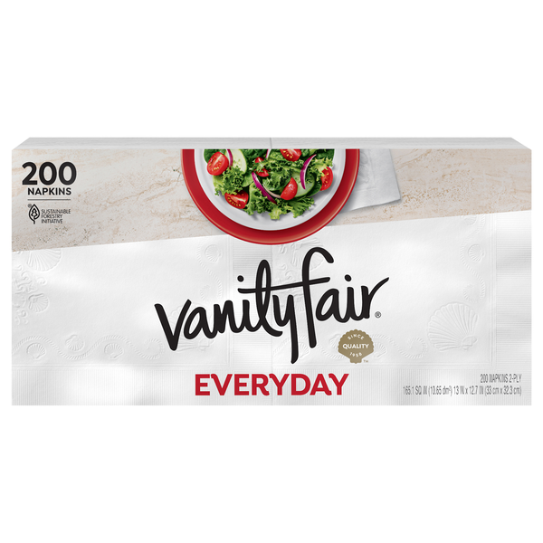 Vanity Fair Everyday 2-Ply Napkins