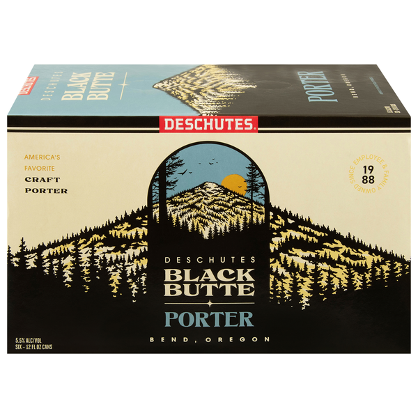 Deschutes Black Butte Porter Beer - 6 pk